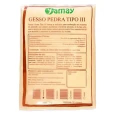 Gesso pedra amarelo e Branco tipo III 1kg - Yamay