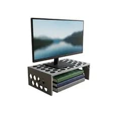 Suporte de Monitor e Livros Organizador Home Office Impressão 3D