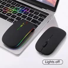 Mouse Bettdow Sem Fio Sem Fio 2400DPI 2,4GHz Bluetooth Mouse