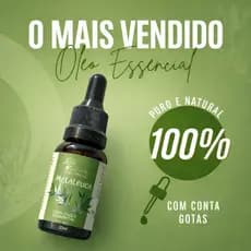 Óleo Essencial Melaleuca 100% Puro Florest Brasil