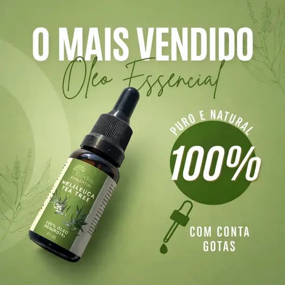 Óleo Essencial de Melaleuca