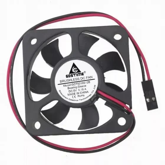 Mini Cooler Ventoinha 5v Gds Time 50x50x10 Mm