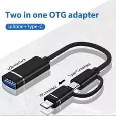 Cabo Otg Conversor De Dados Usb 3.0 Tipo-c EPara iPhone