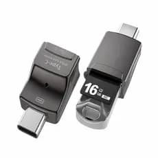Leitor De Pen Drive + Otg Adaptador Tipo C Leitor De Cartão