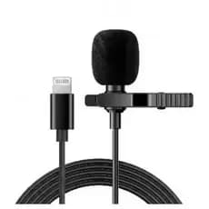 Microfone de Lapela para iPhone Lightning