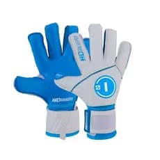 Luva de Goleiro Profissional N1 Cronos Blue + Meia Antiderrapante  - Envio Mesmo DIA