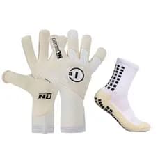 Luva de Goleiro Profissional N1 Sirius 2.0 + Meia Antiderrapante - Envio Mesmo DIA