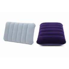 Kit travesseiro almofada inflável portatil camping viagem