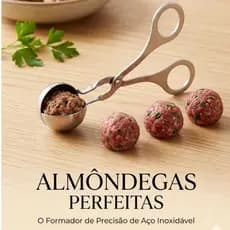 Modelador De Almôndegas Inox Pegador Molde Brigadeiro Doces 3,5cm