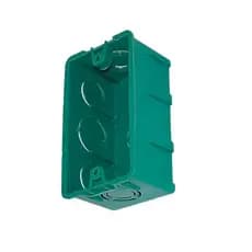 Caixa Luz Plástica 4x2 Verde unidades  180 Ribeiro