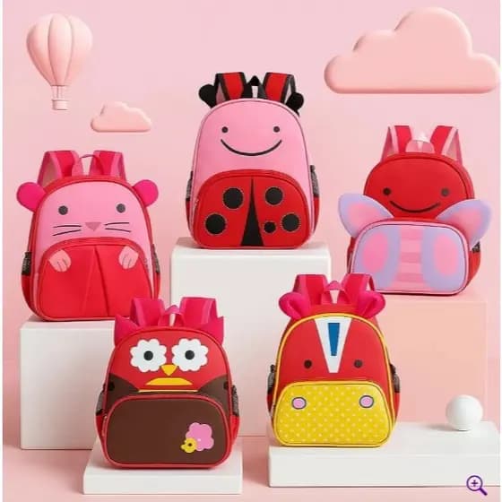 🎒✨ Mochila Escolar Infantil para Menina Estampada com Personagens | Leve, Resistente e Ideal para Escola