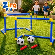Mini Golzinho de futebol trave rede bola e bomba de encher Brinquedo infantil