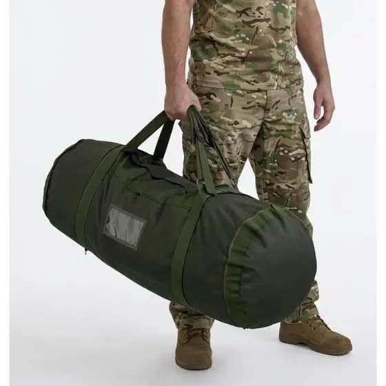 Saco Vo Padrão Exército Brasileiro Militar Camping (verde ou preto)