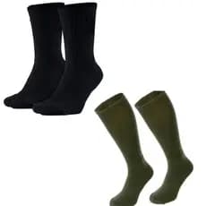 Kit com 5 pares de meia militar Cano longo