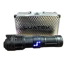 Lanterna Tática Led Laser Canhão 3km  Luz Mais Potente