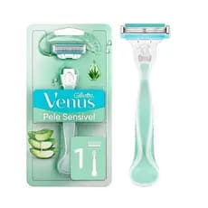 Aparelho De Depilar Gillette Venus Sensitive Pele Sensível 1 unidade