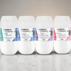 Desodorante Davene Corpo À Corpo Roll On Envolvente - Natural - Suave - Sport 50ml