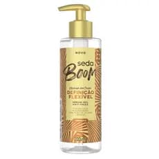 Sérum Gel Capilar Antifrizz Seda Boom Definição Flexível 190ml