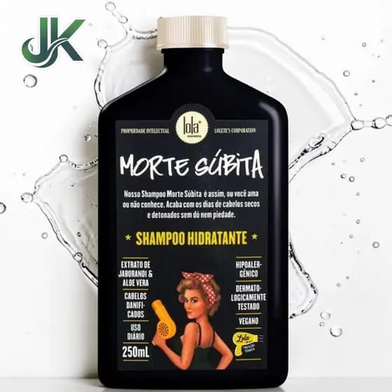 Shampoo Líquido Lola Cosmetics Morte Súbita 250ml – Limpeza Suave e Hidratação Imediata