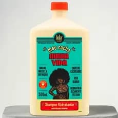 Shampoo Lola Cosmetics Meu Cacho Minha Vida 500ml – Limpeza Suave, Hidratação e Definição de Cachos