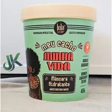 Lola Cosmetics Meu Cacho Minha Vida Máscara Hidratante 450g – Cachos Definidos e Nutrição Intensa