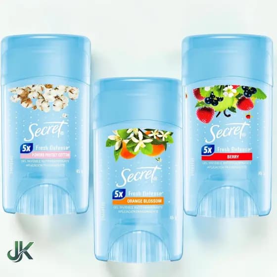 Secret Desodorante Antitranspirante em Gel Invisible 45g
