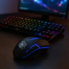 Mouse Gamer 1200 DPI USB Óptico 5+ Para PC Notebook Gamer