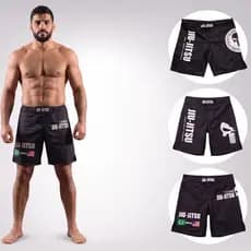 Bermuda Tactel Mma Luta Jiu Jitsu Bad Boy Justiceiro