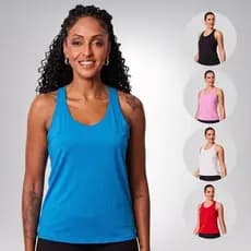Regata Feminina de Academia Dry Fit Lisa Corrida Treino