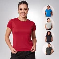 Blusa Academia Feminina Dry Fit Baby Look Academia Treino
