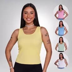 Regata Feminina Ribana Canelada