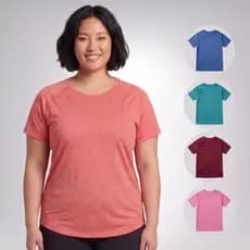 Camiseta Feminina Esportiva Plus Size Dry Fit Poliéster Premium