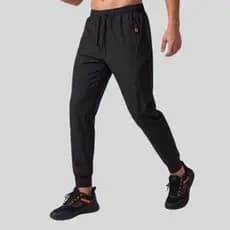 Calça Masculina com Bolso Tactel Esportiva Academia Slim Treino