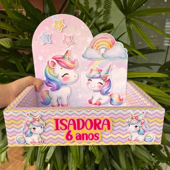 kit Festa na caixa | Caixa cenário | PEGUE E MONTE | Todos os temas