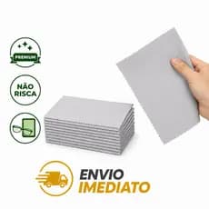 Pano Limpa Lente Óculos Celular Tela  Microfibra 10 20 30 50 ou 100 Unidades Flanela