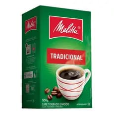 Café Melitta Tradicional 500g Torrado e Moído a Vácuo Sabor Intenso