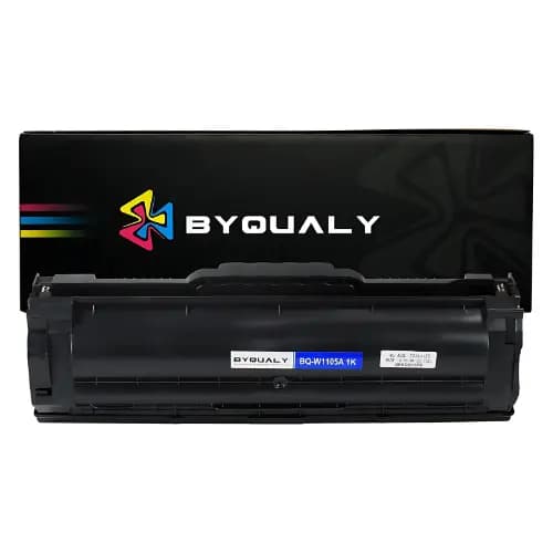 Toner Compativel HP W1105A 105A Byqualy Com Chip Preto 1K Para 107a 107w 135a 135w 137fnw
