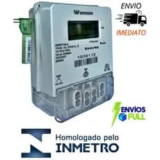 Medidor De Consumo De Energia Digital Monofásico Bifásico ou Trifásico 110v ou 220v 100A