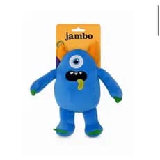 Pelúcia monstrinho azul jambo Pet para cachorro