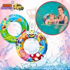 Boia Circular Infantil Piscina/Verao/Praia 3-6 Anos de Idade Calor/Refrescante Agua/Brincar/Nadar