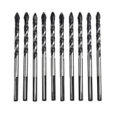 Kit 10 Broca De Torção Triangular Multifuncional 6mm