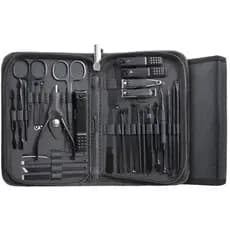 Conjunto Profissional De Manicure 32 Peças Aço Inoxidável Kit Completo Para Cuidados Com As Unhas