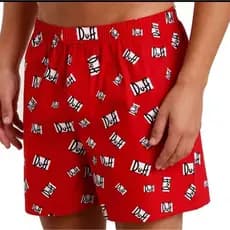 Kit 4 Cuecas Samba Canção Pijama Estampado Masculino Short Dormir PERSONAGENS