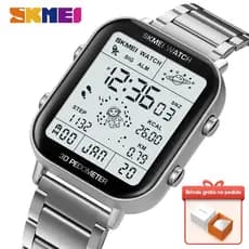 SKMEI 1888 Relogio Masculino Moda 3D Digital Multifuncional Relógios Masculino eminino a prova d água