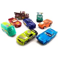 Kit de Carrinhos de Fricção Filme Carros Relâmpago Mcqueen