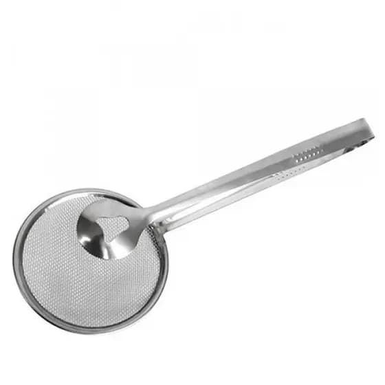Escumadeira Para Frituras Com Pegador Inox