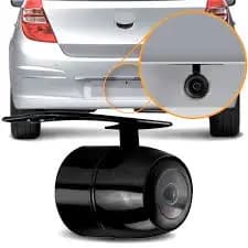 Câmera de Ré Automotiva Carro Veicular Dupla Função Estacionamento HD Universal Carro Automóvel Veículo Automotivo