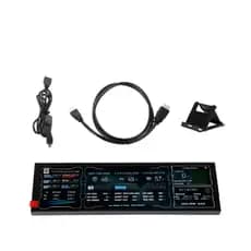 Tela Secundária Monitor Portátil 1920x480 Aida64 Hdmi Lcd Auxiliar Monitoramento Pc Usb Display 8.8''