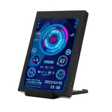 Tela Secundária Pc 3.5 Polegadas Ips Display Cpu Gpu Ram Hdd