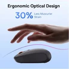 Mouse F01b Bluetooth Wifi Com Até 1600 Dpi E 250hz